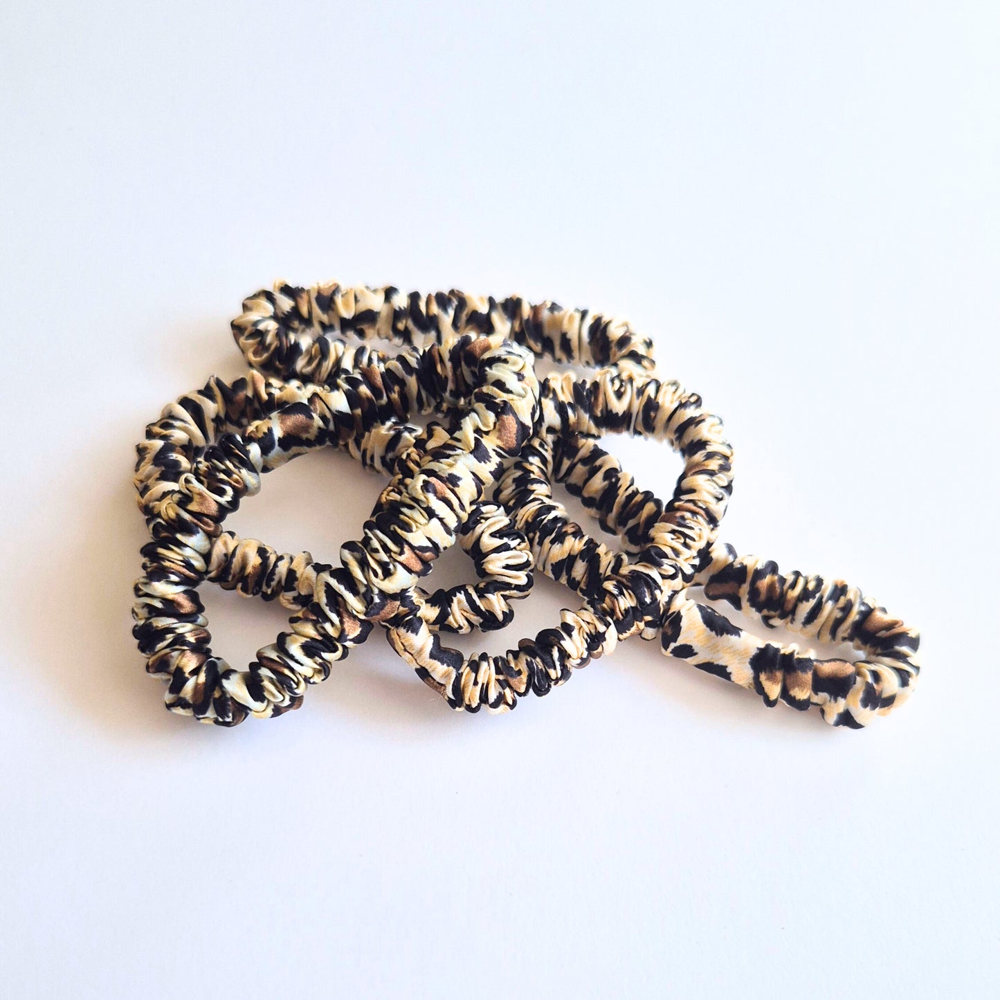 Slim Silk Scrunchie - Silk Base