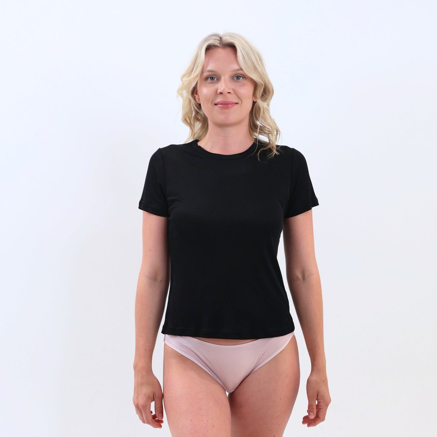 Bikini Silk Jersey Brief - Pink - Silk Base