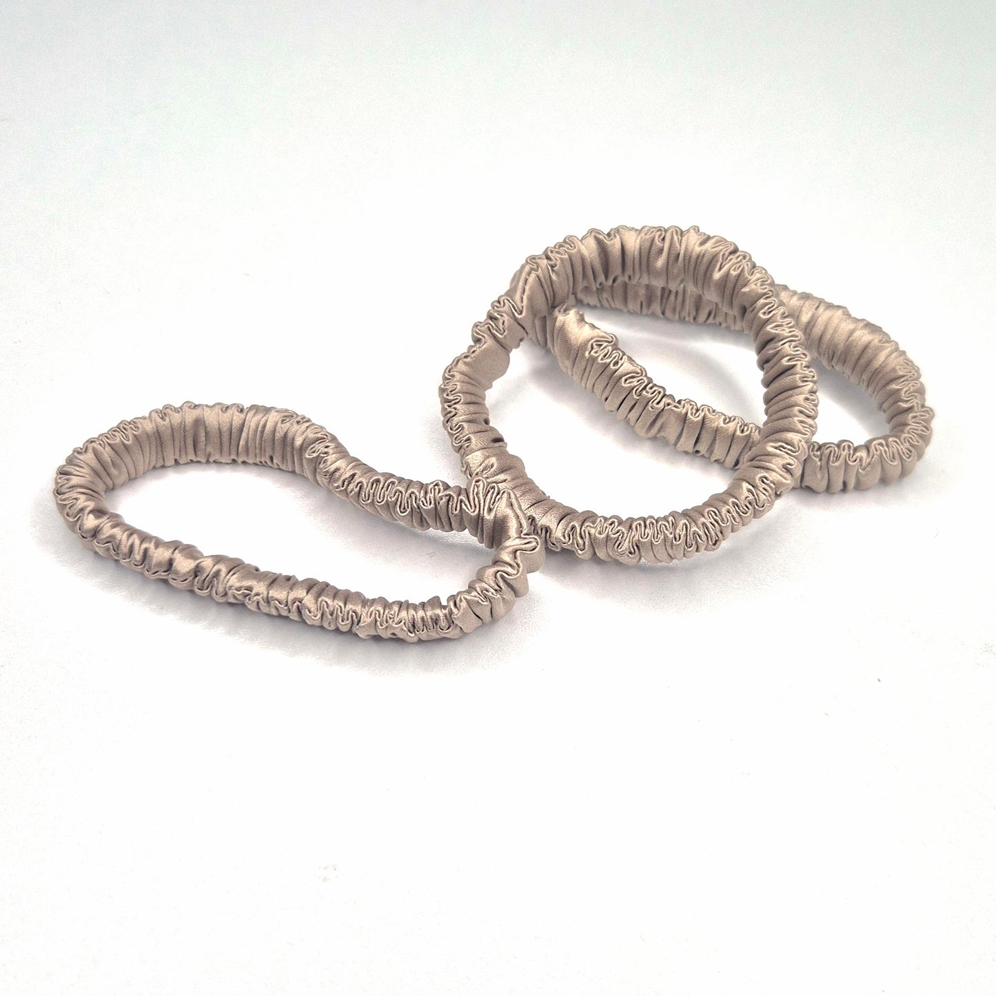 Slim Silk Scrunchies