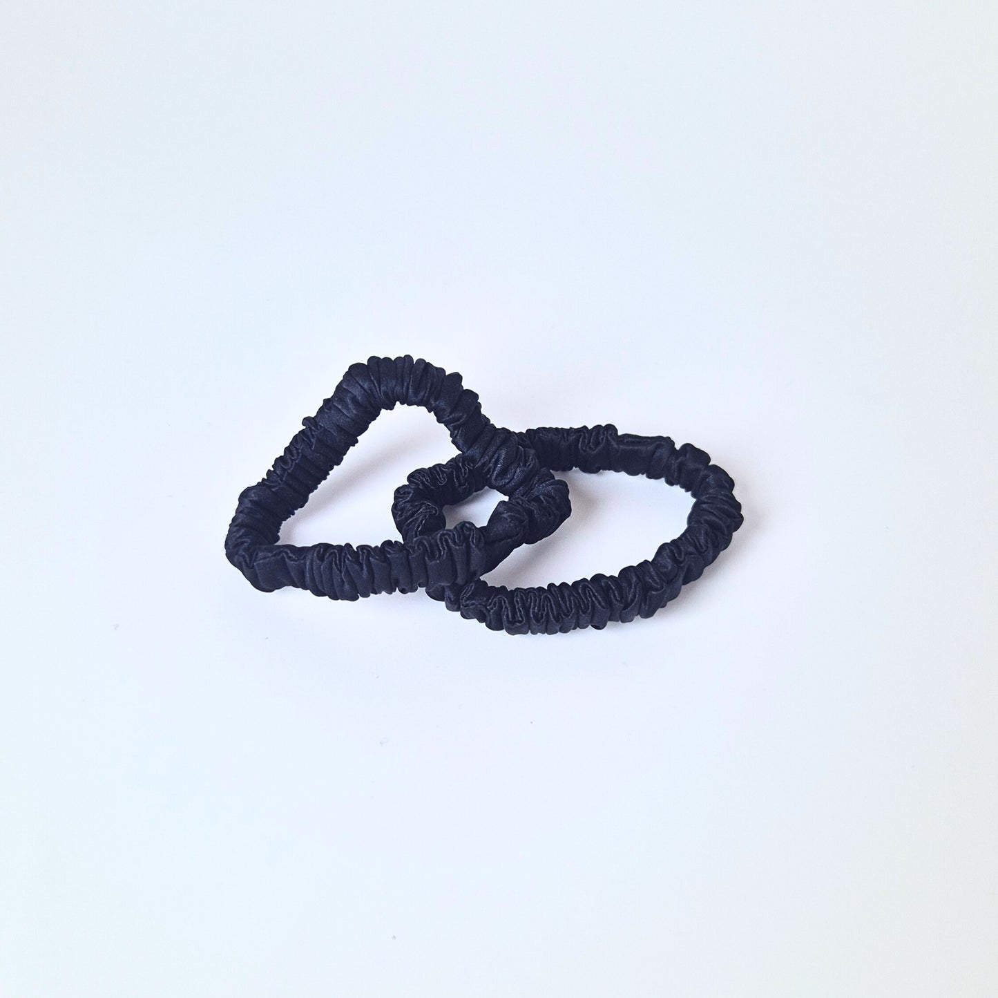Slim Silk Scrunchie - Silk Base