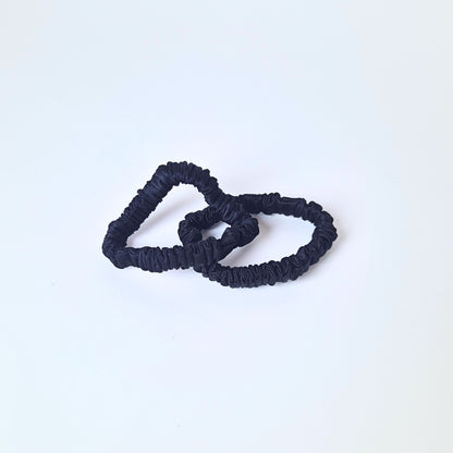 Slim Silk Scrunchie - Silk Base