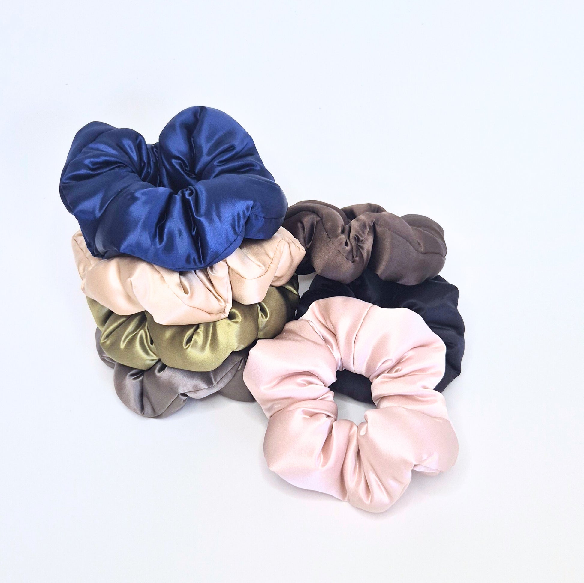 Cloud Silk Scrunchie - Silk Base