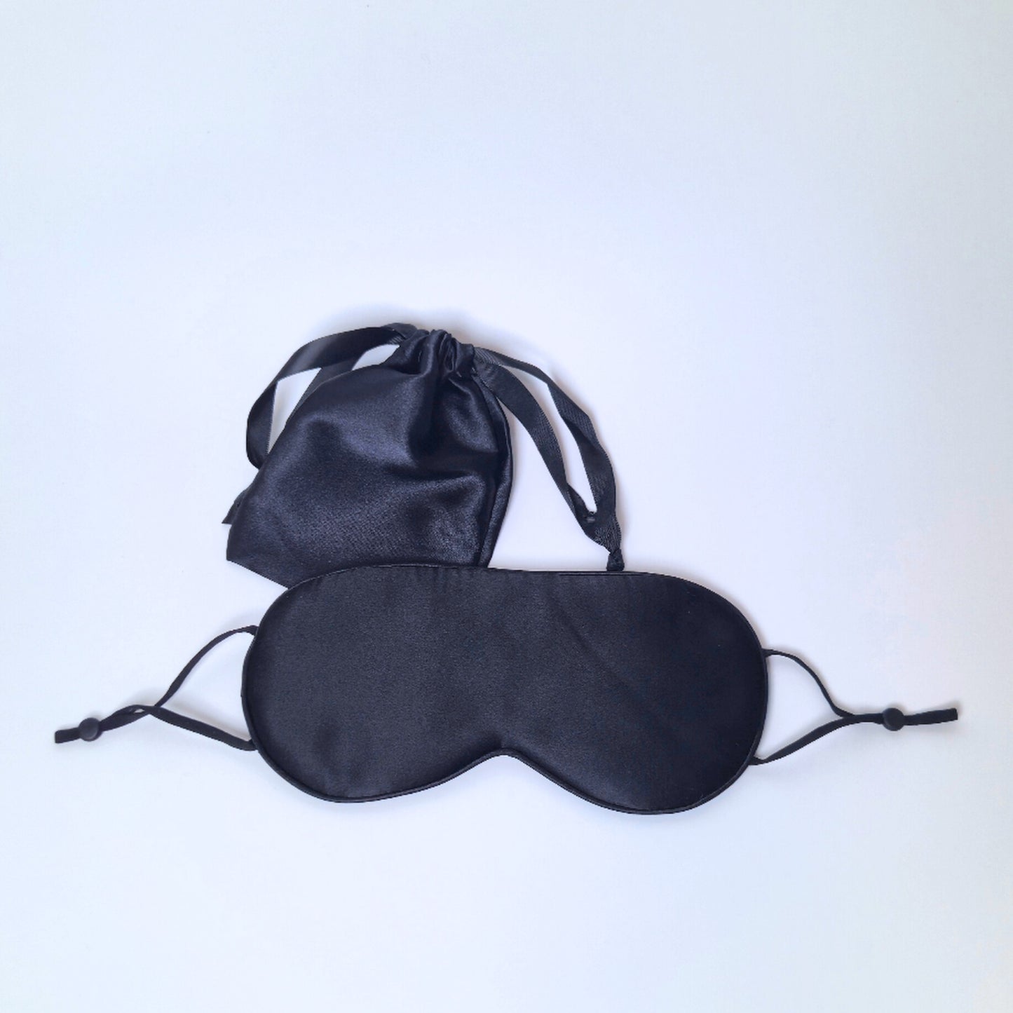 Silk Eye Mask with Storage Pouch - Silk Base
