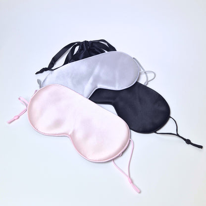 Silk Eye Mask with Storage Pouch - Silk Base