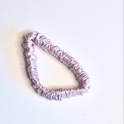Slim Silk Scrunchie