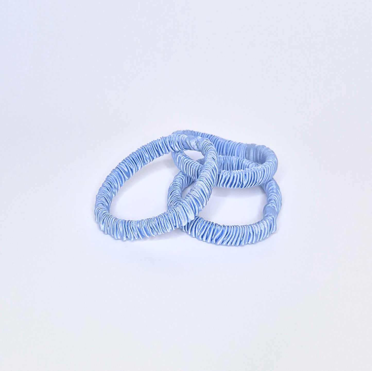 Slim Silk Scrunchie - Silk Base