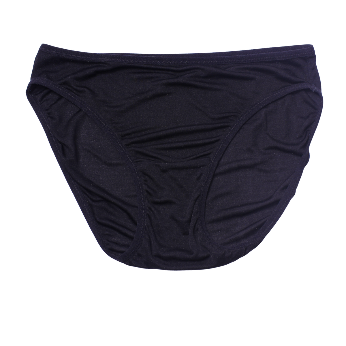 Bikini Silk Jersey Brief - Black - Silk Base