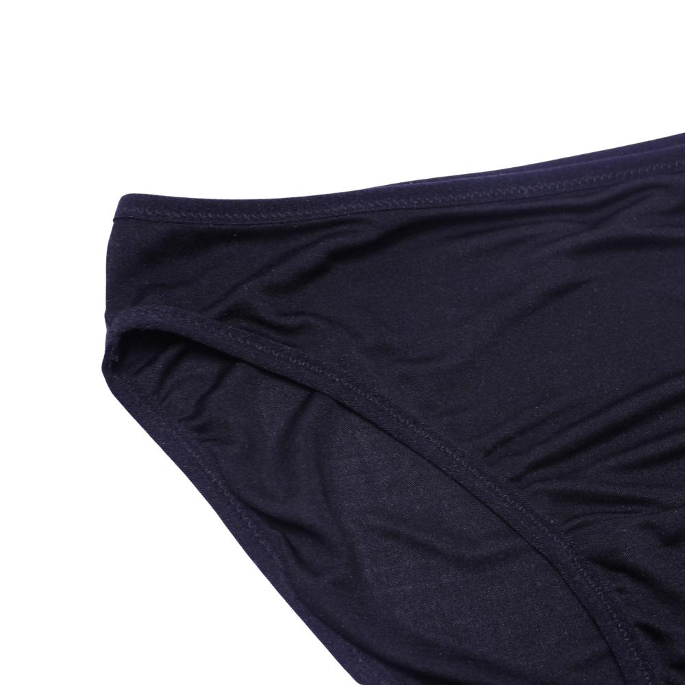 Bikini Silk Jersey Brief - Black - Silk Base