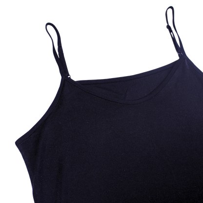 Basic Silk Jersey Camisole - Black - Silk Base
