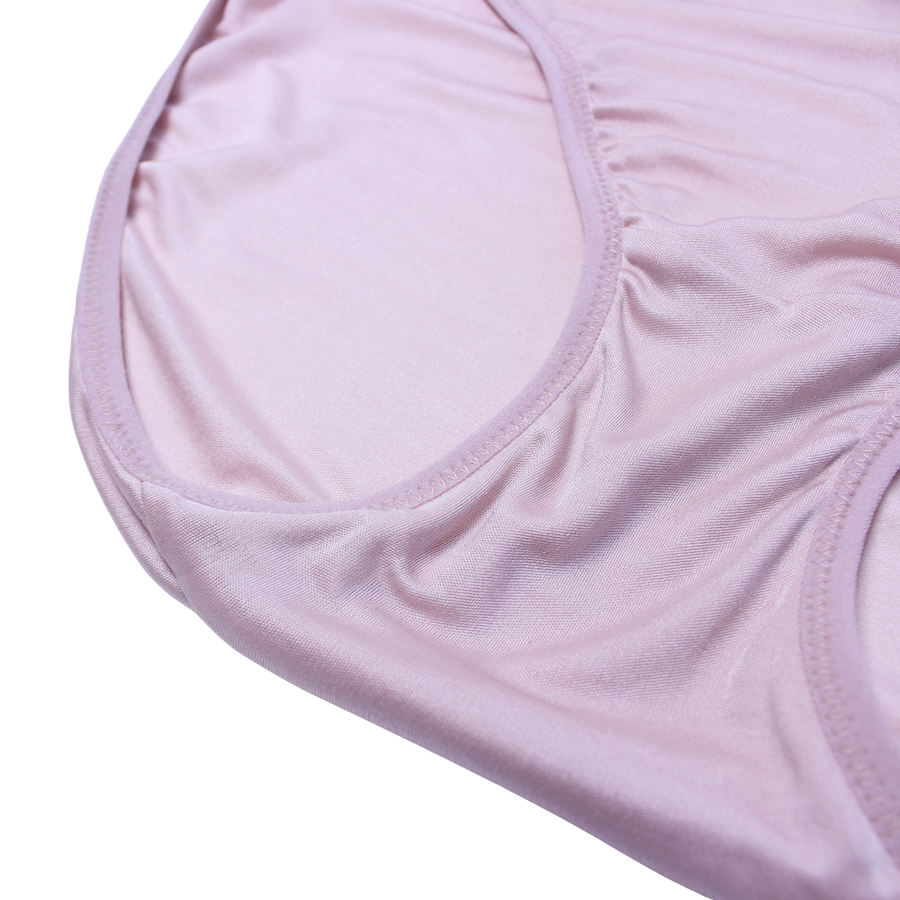 Bikini Silk Jersey Brief - Pink - Silk Base