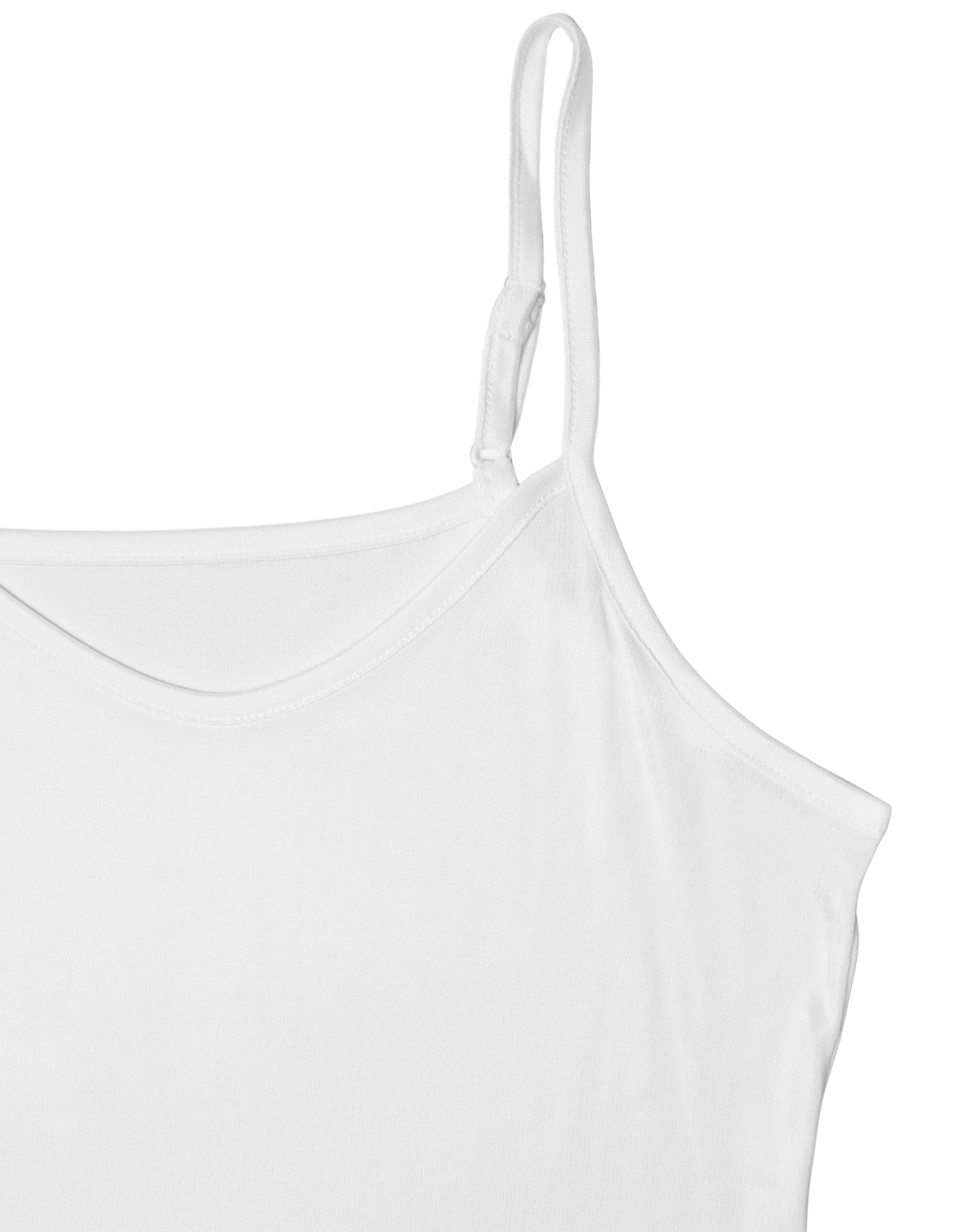 Basic Silk Jersey Camisole - White - Silk Base